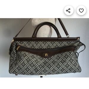 Vintage Etienne Aigner Overnight/Weekender Bag. Beautiful, unisex bag. EUC